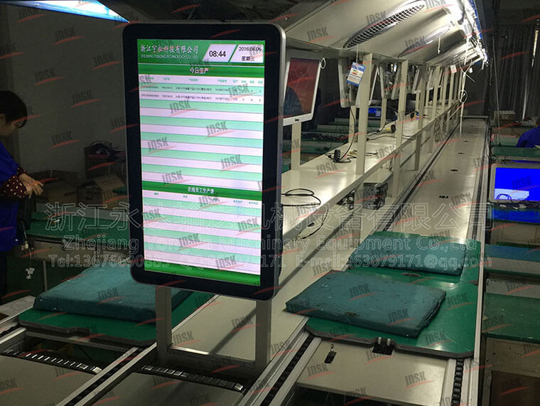 大巴车座椅装配线